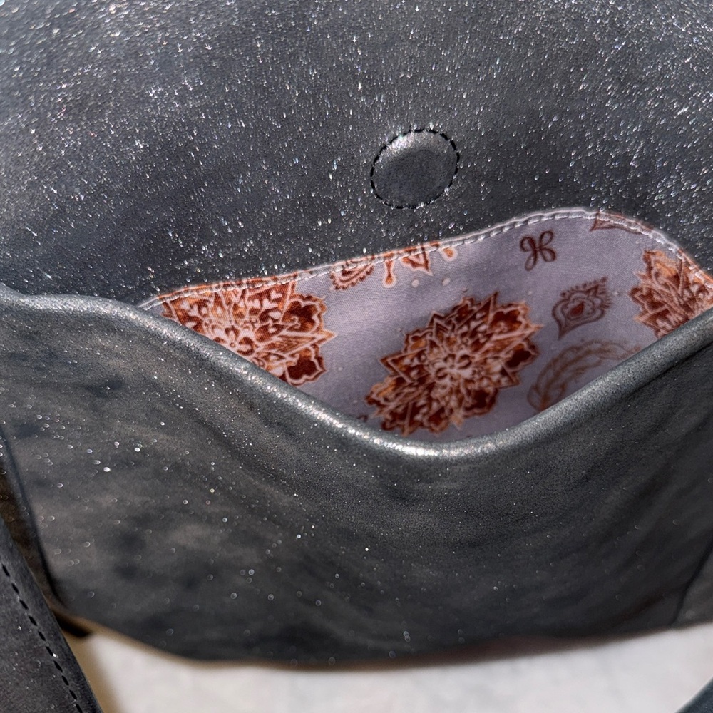 HOBO  Black Metallic Tote - Picture 7 of 16